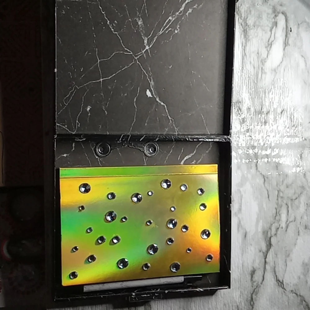 Black marble lockbox